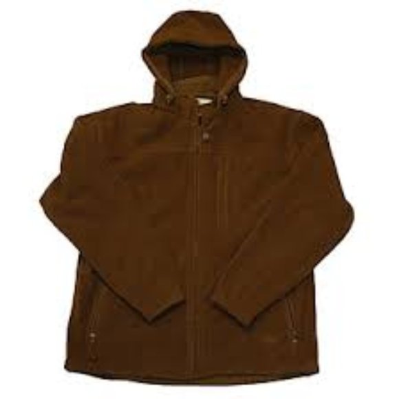 Boyt Harness Other - Boyt Harness Mens Hu219 Fleece Water and Windproof Hooded Jacket New With Tags